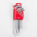 9pcs multi bike bicycle repair hand tool kit metric SAE inch size L sharpe long arm allen hex hexagon key wrench set